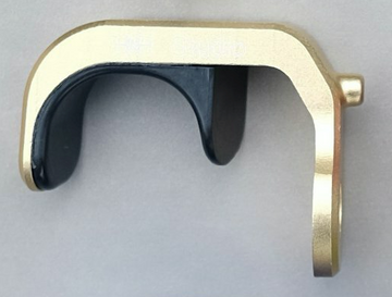 H&H Brompton L/R Type Front Axle Hook with Titanium Stay - Gold - SpinWarriors
