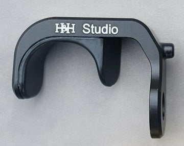 H&H Brompton E Type Front Axle Hook - Black - SpinWarriors