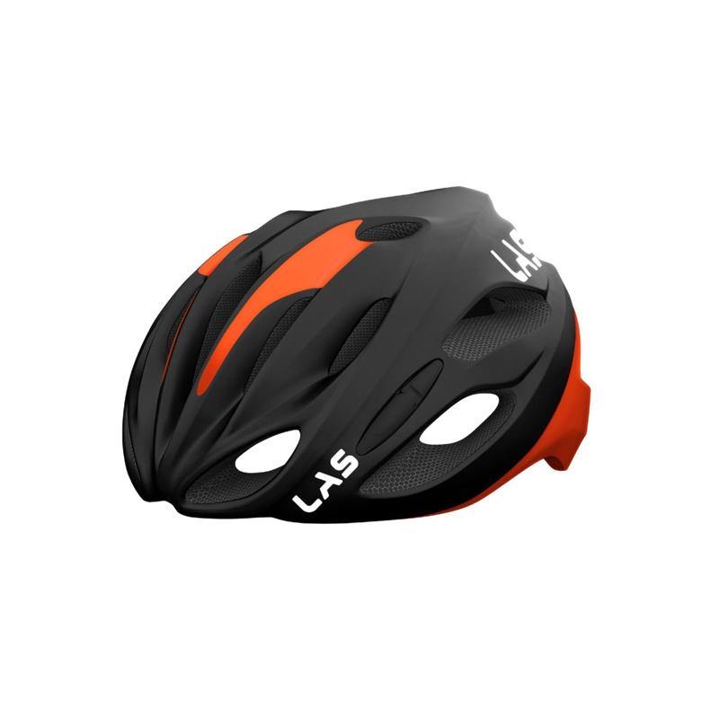 LAS Cobalto Helmet - Matt Black/Orange - SpinWarriors