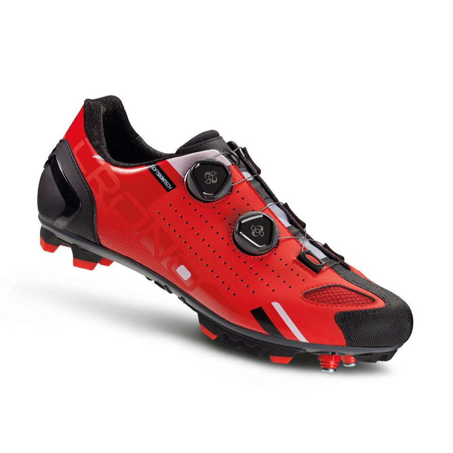 Crono CX2 MTB Shoes - Red - SpinWarriors