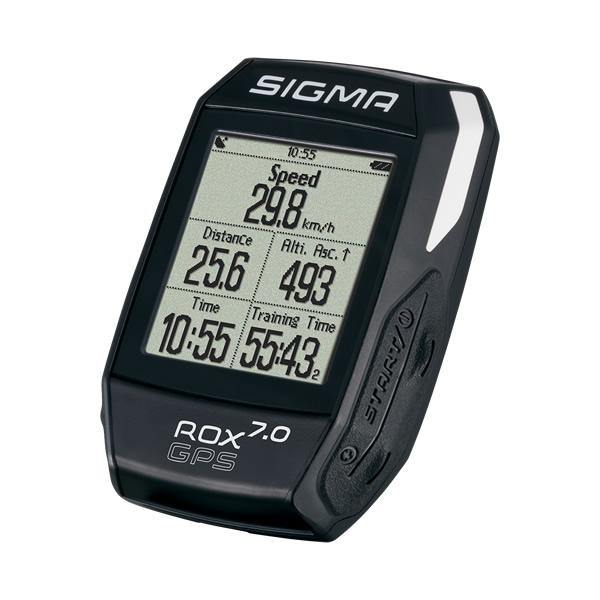 Sigma ROX GPS 7.0 Cycling Computer - Black - SpinWarriors