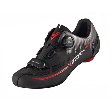Vittoria Fusion 2 Road Shoes - Black - SpinWarriors