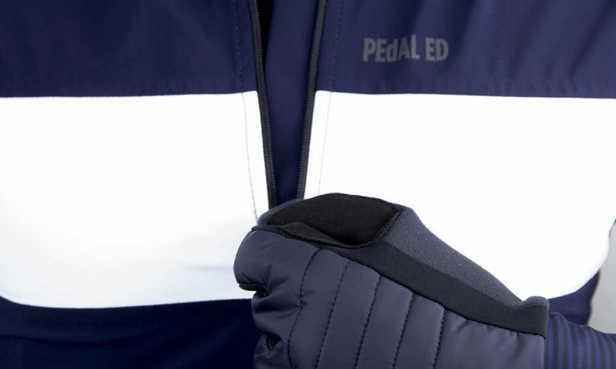 PeDAL ED Nachi Waterproof Jacket - Blue - SpinWarriors