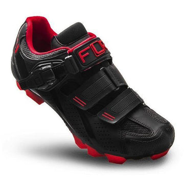 FLR F-65 III MTB Shoes - Black/Red - SpinWarriors