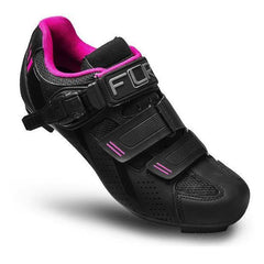 FLR F-15 III Road Shoes - Black/Pink - SpinWarriors