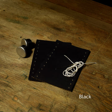 Odin Brompton Leather Handle Bar Grips - Black - SpinWarriors