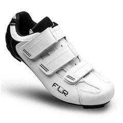 FLR F-35 III Road Shoes - White/Black - SpinWarriors