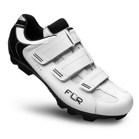 FLR F-55 III MTB Shoes - White - SpinWarriors