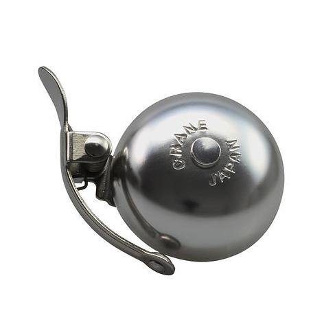 Crane Mini Suzu Bell - Matte Silver/Aluminium - SpinWarriors