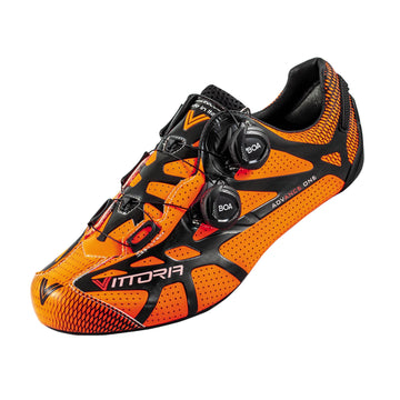 Vittoria Ikon Pro Road Shoes - Orange/Black - SpinWarriors