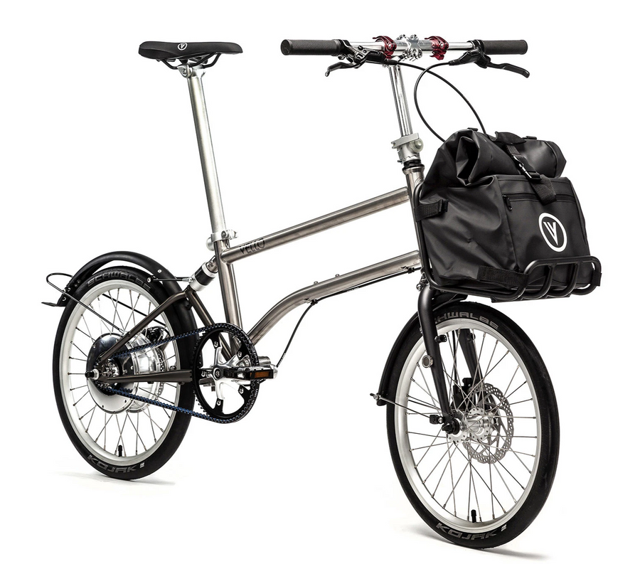 Vello Bike+ Titanium Electric Folding Bike - Standard - SpinWarriors