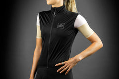 The Service Course Packable Women Gilet - Black