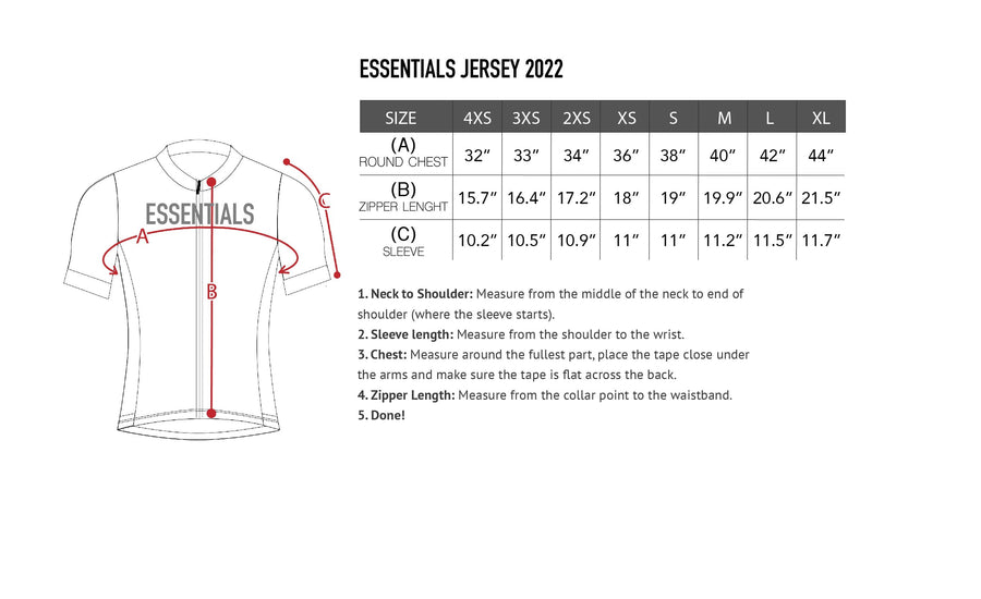 Concept Speed (CSPD) Essential Jersey - Coral