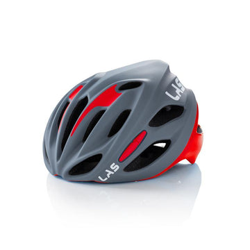 LAS Cobalto Helmet - Matte Grey/Red - SpinWarriors