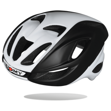 Suomy Glider Helmet - Black/White - SpinWarriors