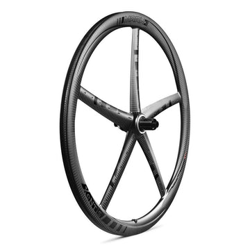 Xentis Mark3 Tubeless Ready Carbon Clincher Disc Brake Wheelset - Black Decal (Pair) - SpinWarriors