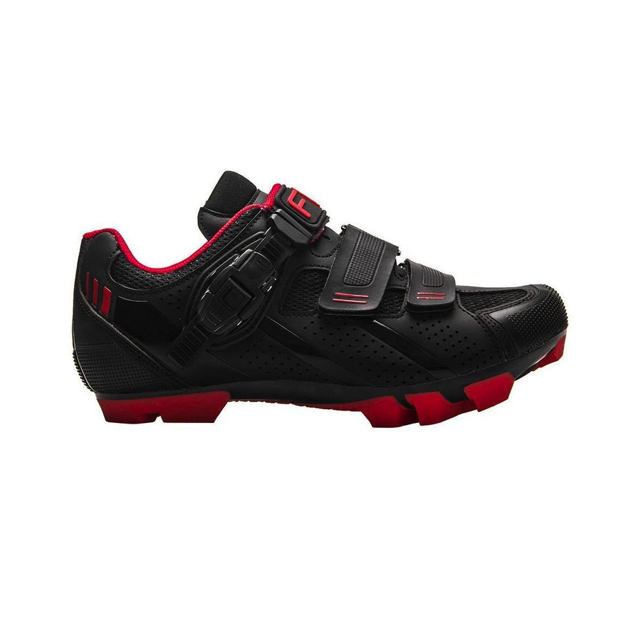 FLR F-65 III MTB Shoes - Black/Red - SpinWarriors