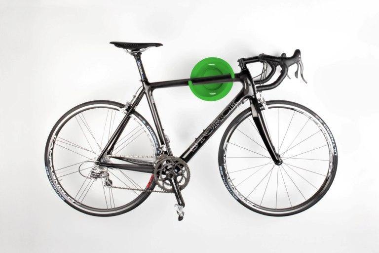 Cycloc Solo Bike Wall Rack - Green - SpinWarriors