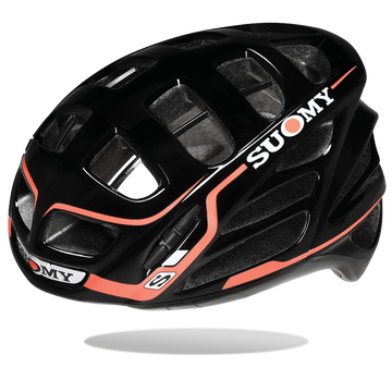 Suomy Gun Wind S-Line Helmet - Black/Red - SpinWarriors