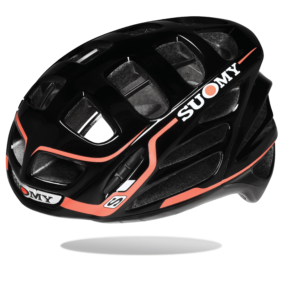 Suomy Gun Wind S-Line Helmet - Black/Red - SpinWarriors