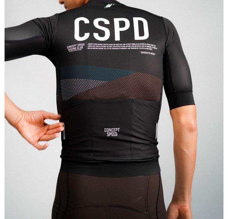 Concept Speed (CSPD) Jersey - Black - SpinWarriors