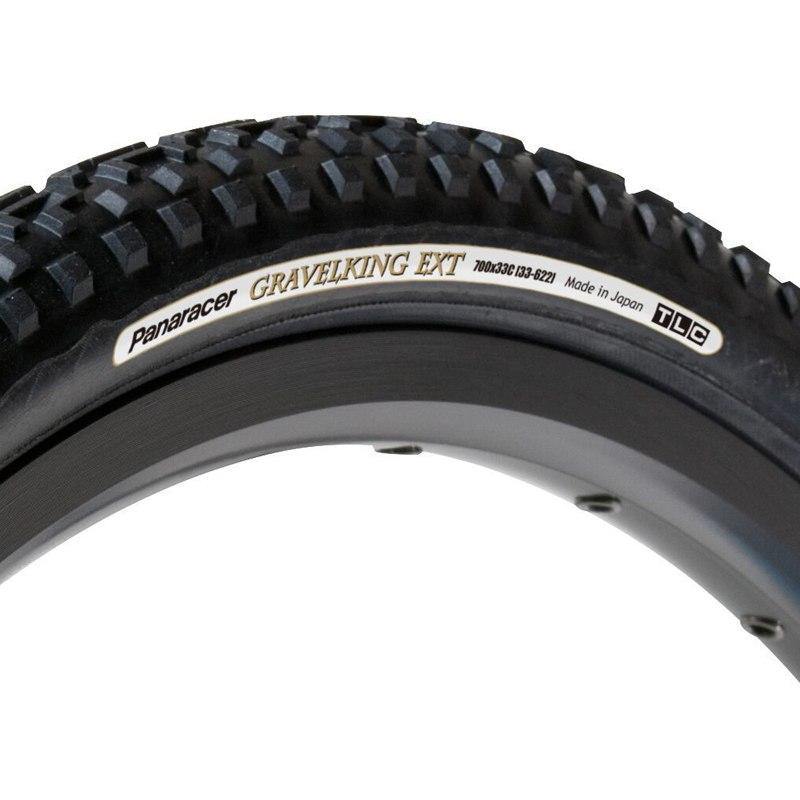 Panaracer GravelKing EXT Tire (700x38) - Black/Black - SpinWarriors
