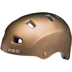 KED Risco Helmet - Gold Matt Star - SpinWarriors