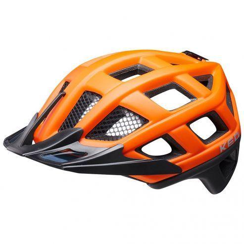 KED Crom Helmet - Orange/Black Matt - SpinWarriors