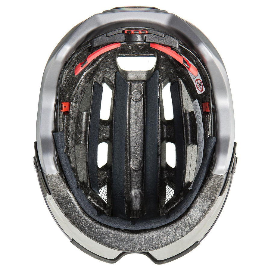 uvex finale visor Helmet - Strato Steel - SpinWarriors