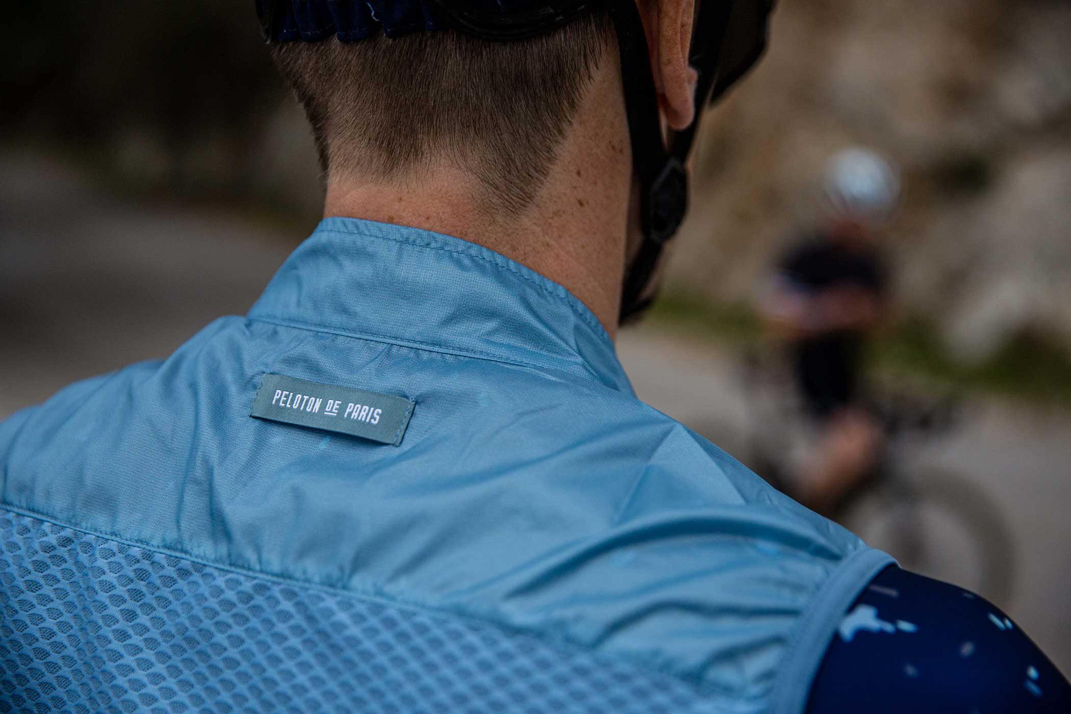 Peloton de Paris Sprinteur Wind Gilet - Pattern Khaki – SpinWarriors