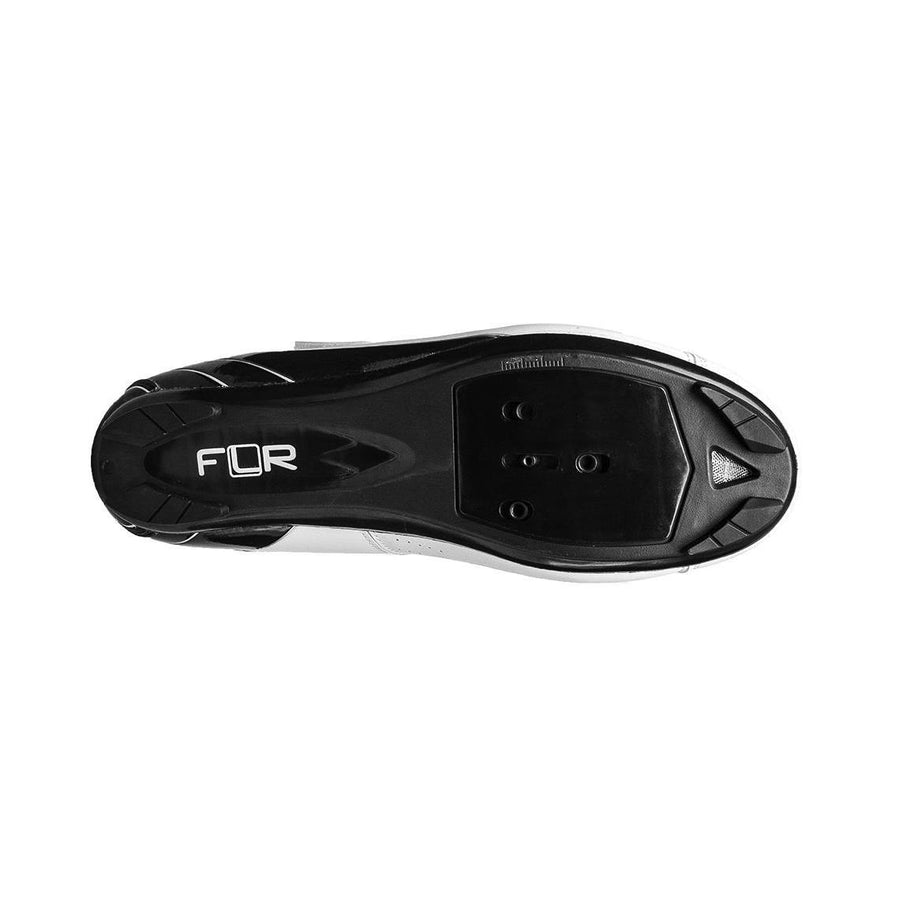 FLR F-35 III Road Shoes - White/Black - SpinWarriors