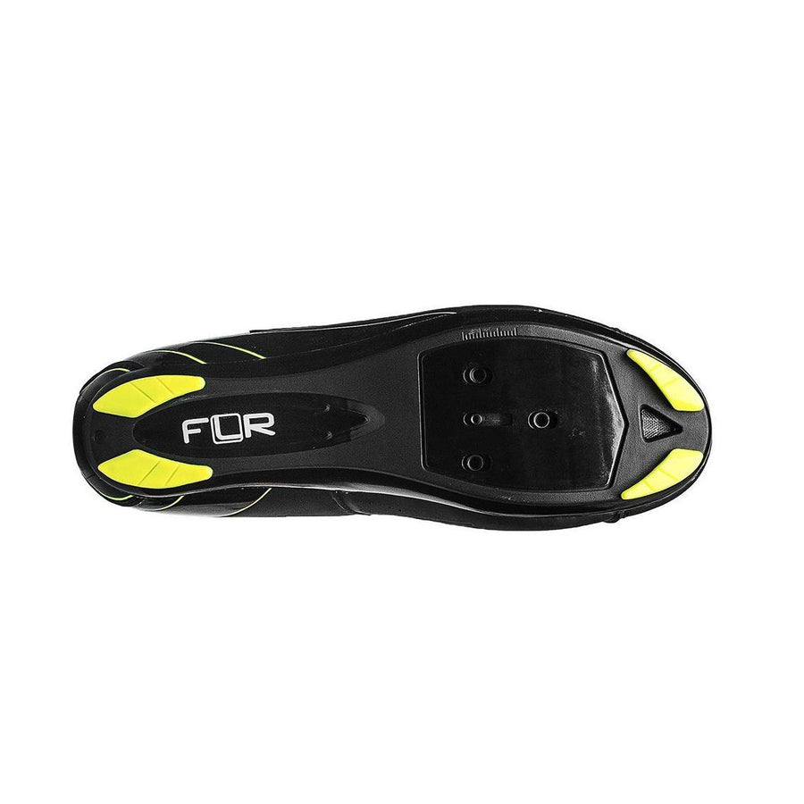 FLR F-35 III Road Shoes - Black/Yellow - SpinWarriors