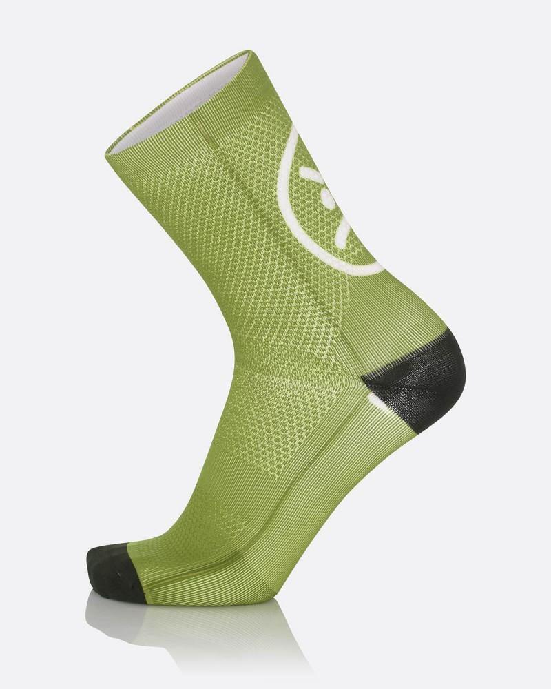 MB Wear Fun Smile Sock - Green - SpinWarriors