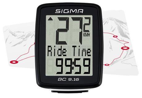 Sigma BC 9.16 Cycling Computer - SpinWarriors
