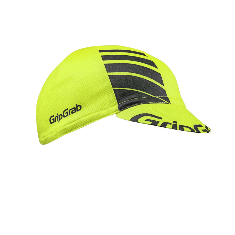 GripGrab Lightweight Summer Cycling Cap - Yellow Hi-Vis - SpinWarriors