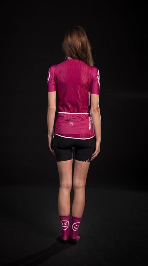 MB Wear Ultralight Smile Jersey - Fuxia - SpinWarriors