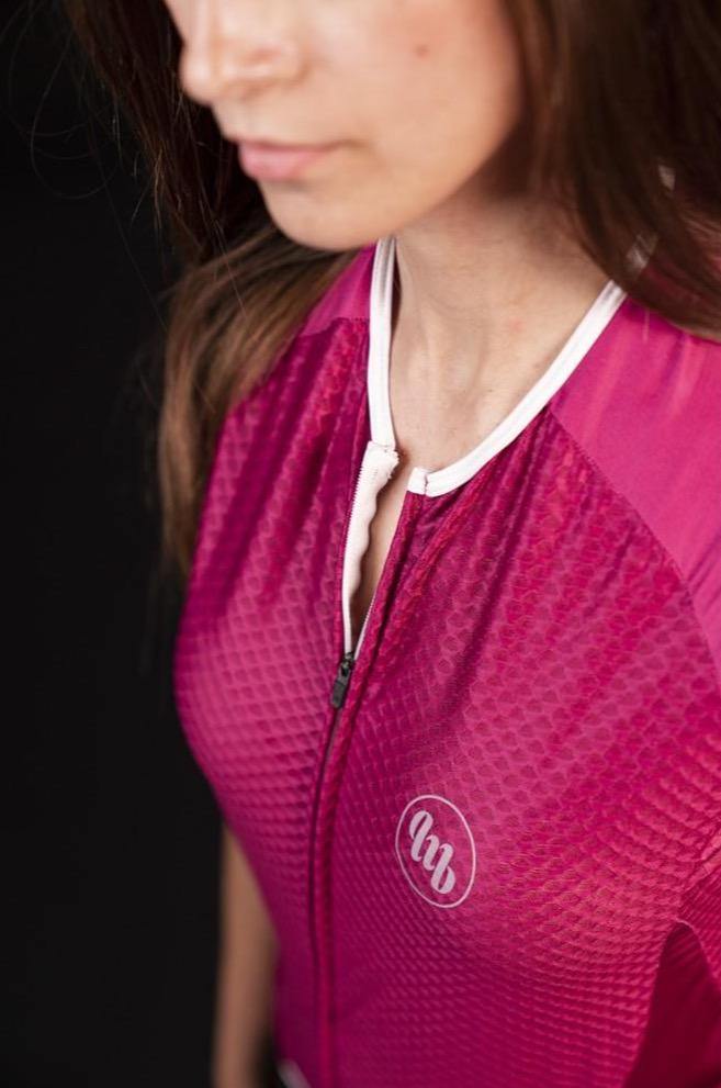 MB Wear Ultralight Smile Jersey - Fuxia - SpinWarriors