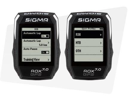 Sigma ROX GPS 7.0 Cycling Computer - Black - SpinWarriors