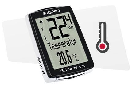 Sigma BC 16.16 STS CAD Wireless Cycling Computer SpinWarriors