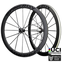 Spinergy Stealth FCC 47 Disc Carbon Clincher Wheelset Spinergy Stealth FCC 47 Disc Carbon Clincher Wheelset