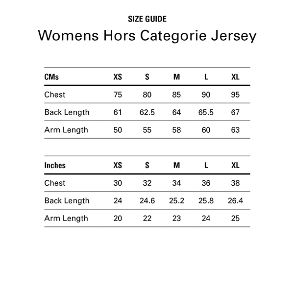 Le Col Hors Categorie Women Jersey - Black - SpinWarriors