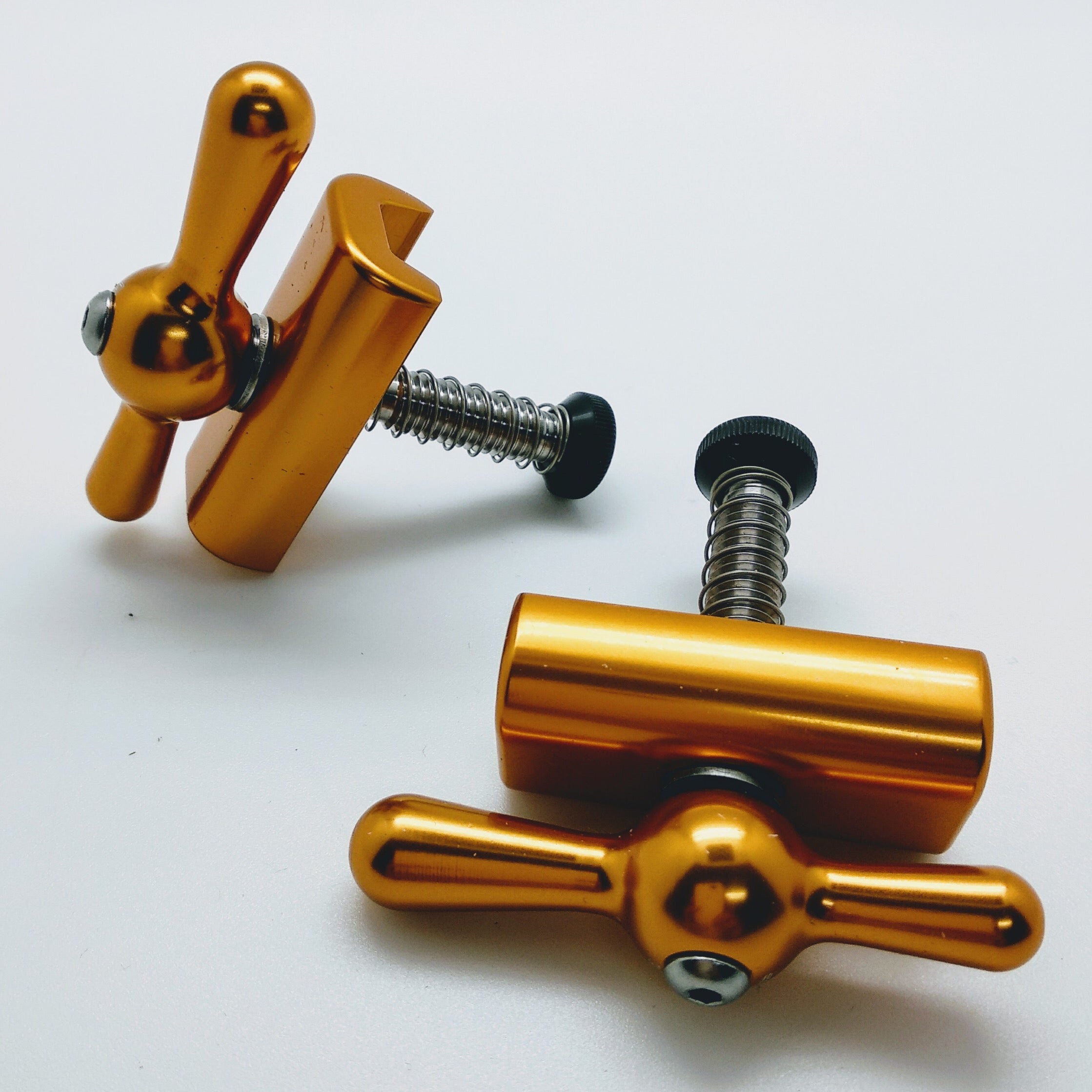 Ridea ESLFSBNT-CB Brompton Hinge Clamp - Gold (2pcs) – SpinWarriors