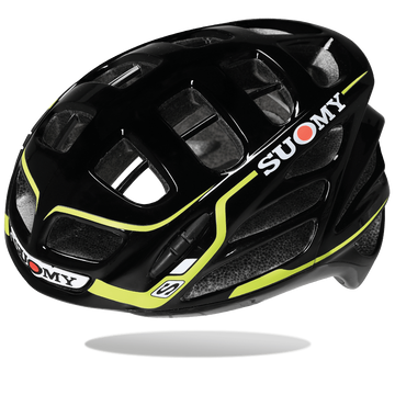 Suomy Gun Wind S-Line Helmet - Black/Yellow - SpinWarriors