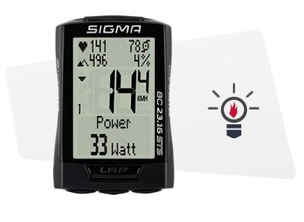 sigma fahrradcomputer bc 23.16 sts Sigma BC 23.16 STS Wireless Cycling Computer