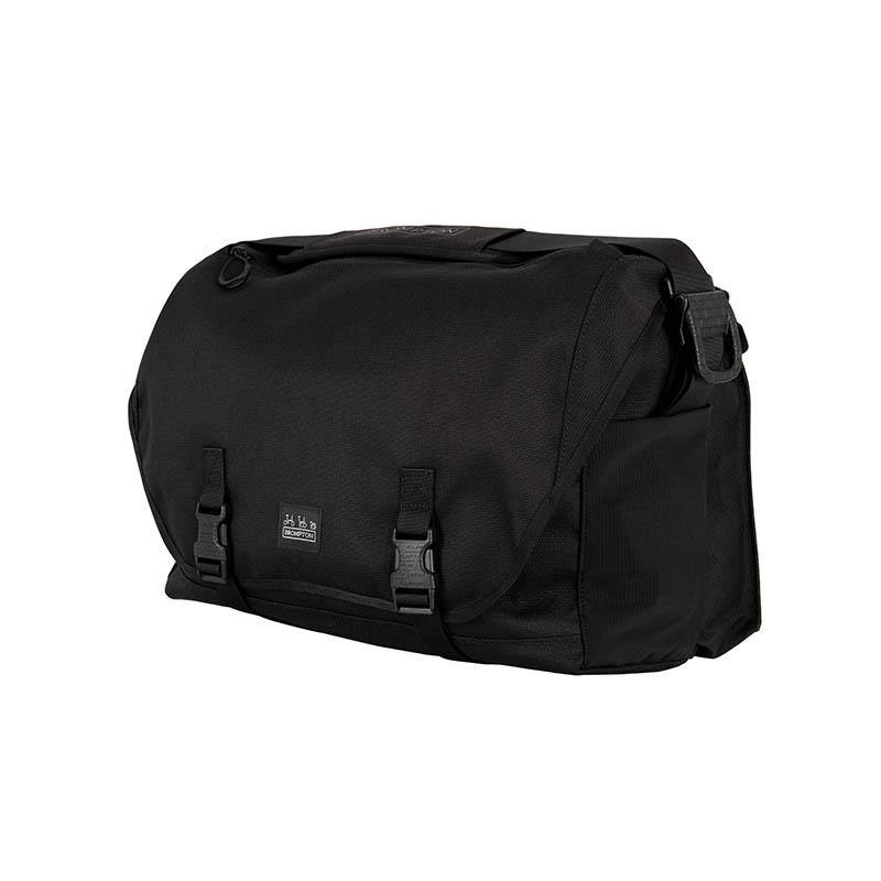 Brompton Metro Messenger Bag Large - Black - SpinWarriors