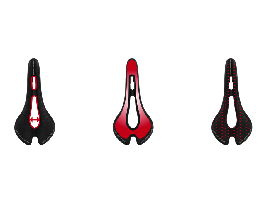 Selle San Marco Aspide Supercomfort Racing Wide Lady Saddle - SpinWarriors