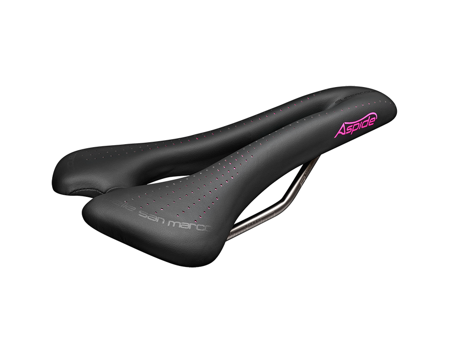 Selle San Marco Aspide Supercomfort Racing Wide Lady Saddle - SpinWarriors