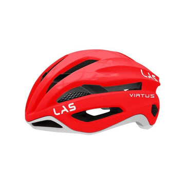 LAS Virtus Helmet - Red/White - SpinWarriors