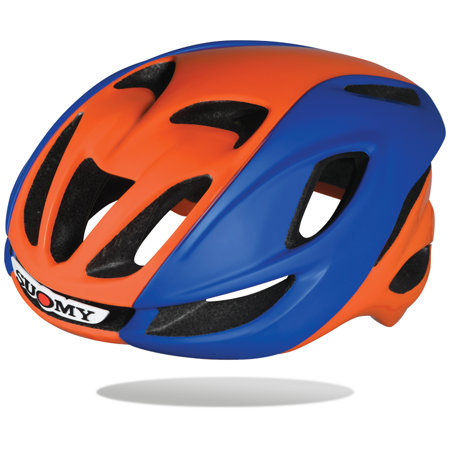 Suomy Glider Helmet - Orange/Blue No Brand - SpinWarriors