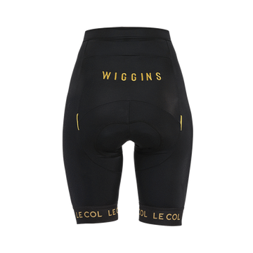 Le Col by Wiggins Sport Waist Women Short - Black/Gold - SpinWarriors
